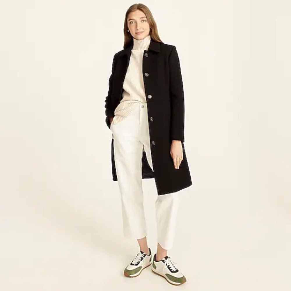 JCrew Petite Classic Lady Day Coat with Thinsulate